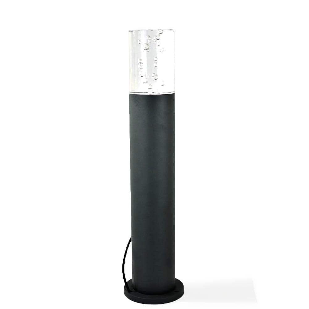 Discontinued Item- B Series LED Bollard Gray 7W 700lm 6000K 85-264VAC IP44 Acrylic+Aluminum Construction 26in height 3.5inx5.9in acrylic