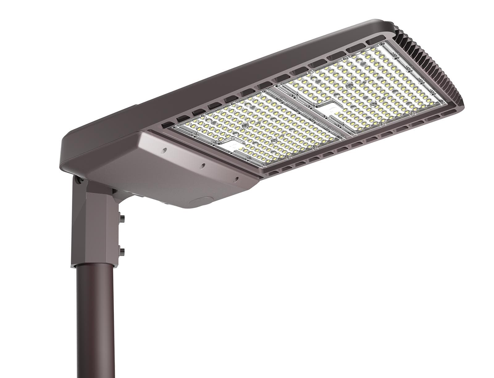Discontinued Item- LIQUIDATION  - Limited 30-day Warranty   RM Series LED Street Light 200W 28000lm 140lm  w 100-277VAC Sosen 0-10V Dimmable  Optional Motion Sensor Type 2-5 Integrated 10kV Surge Protection & 20kV Lighting Arrester Seoul SMD3030 IP65