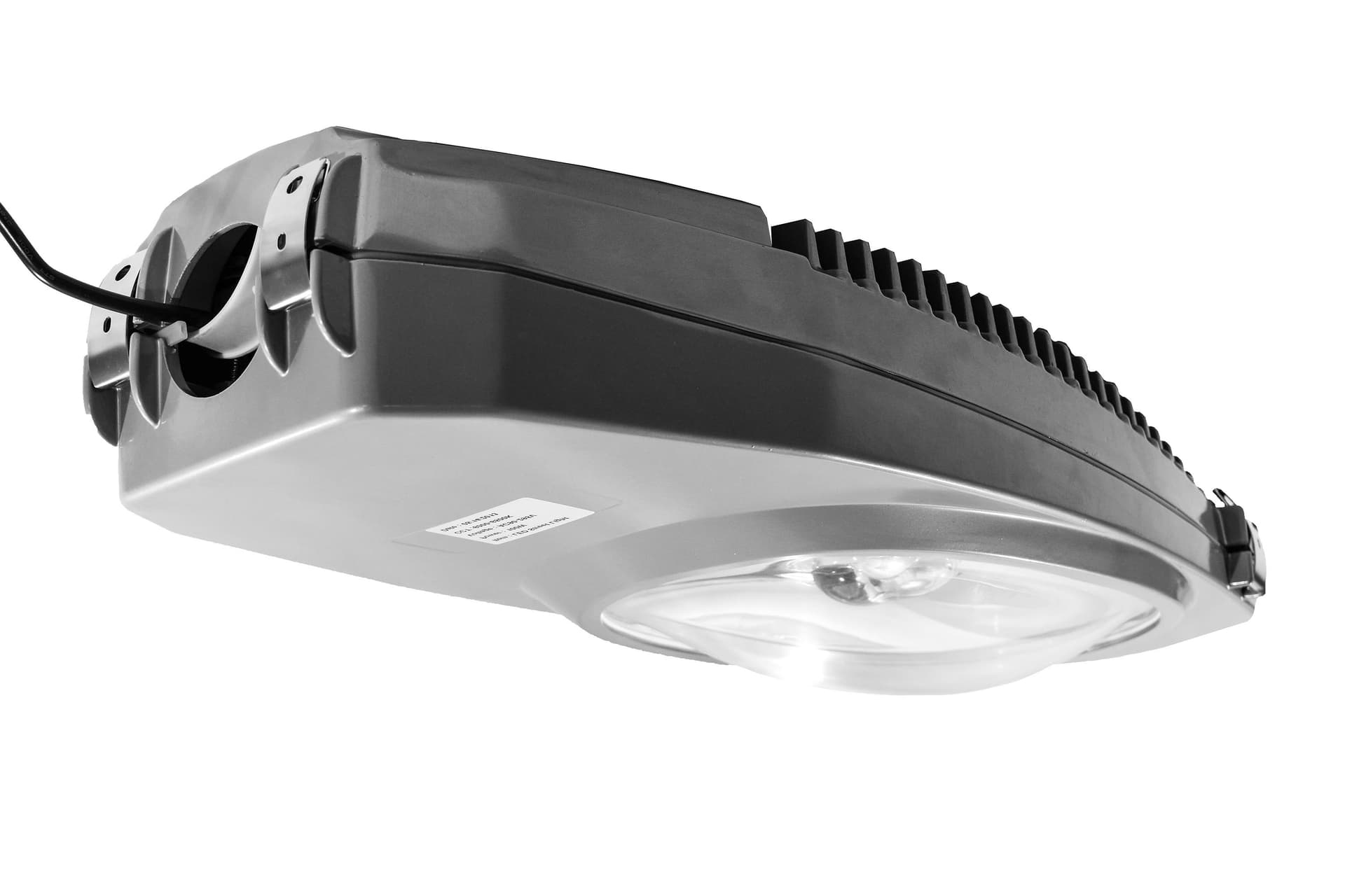 Discontinued Item- V Series Cobrahead Street Light 100watts 90-295VAC 6500k 120 degrees beam Size 65x27x17cm UL Power supply
