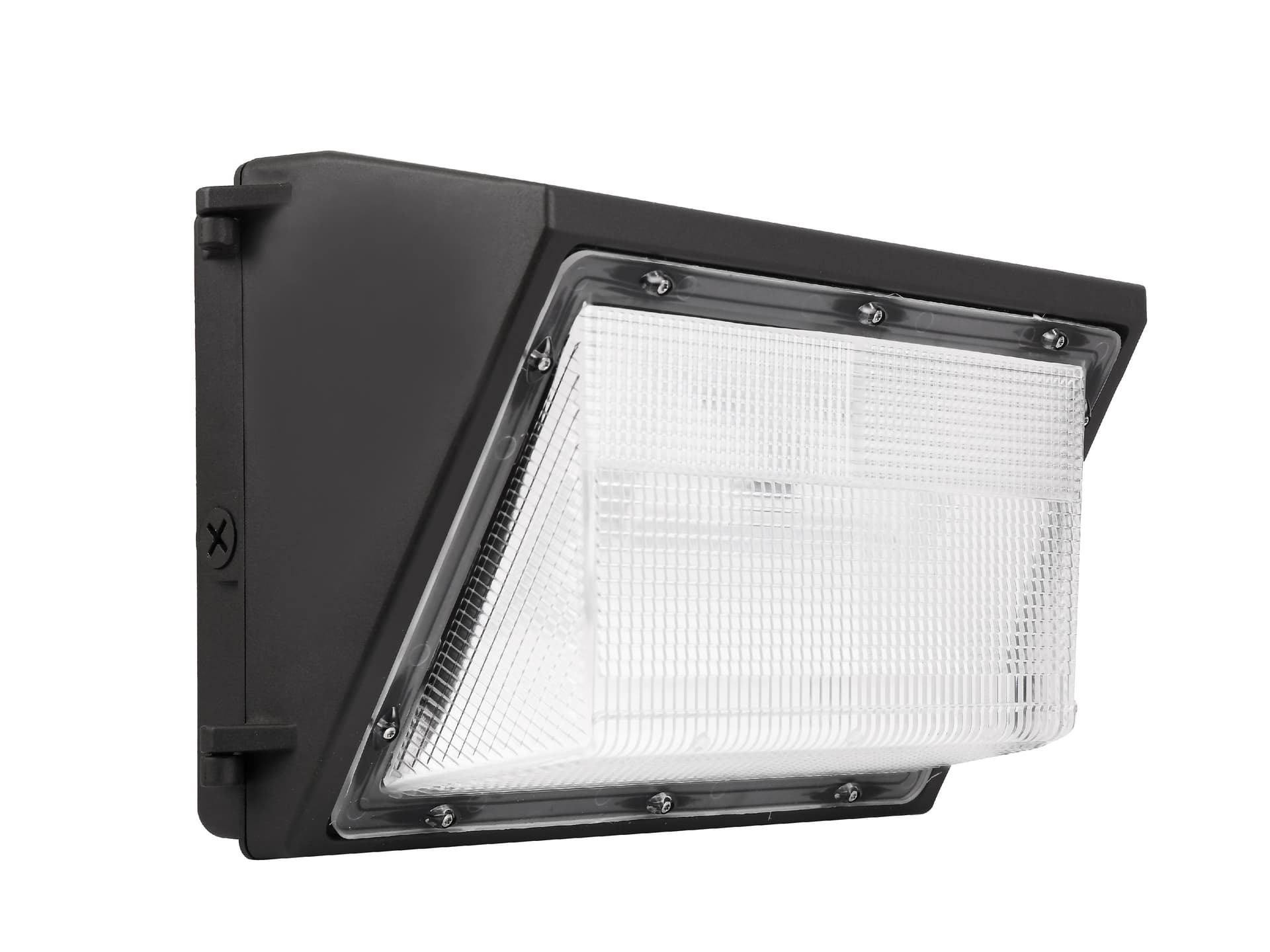 Discontinued Item- LUMIPRO ETL Series LED Wallpack 80W 9400lm  0-10V dimming 120-277VAC input 10kV Surge Protection PF>0.98 CCT 5000K 100000 hour lifetime IP65 10 yr warranty cETLus and DLC Premium Listed