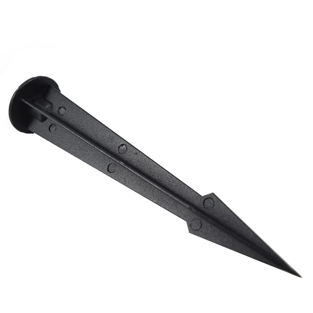 8-Inch Ground Spike for Outdoor Lighting Mounting, 210cm Length