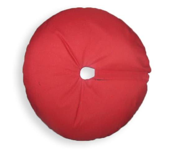Sand Bag for Flying Banner Cross Base, Heavy Duty Oxford Cloth, 19 in. Dia, Red