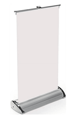 Rollup Destop Display Silver 11 3/4"x15 3/4" (30cmx40cm) A3