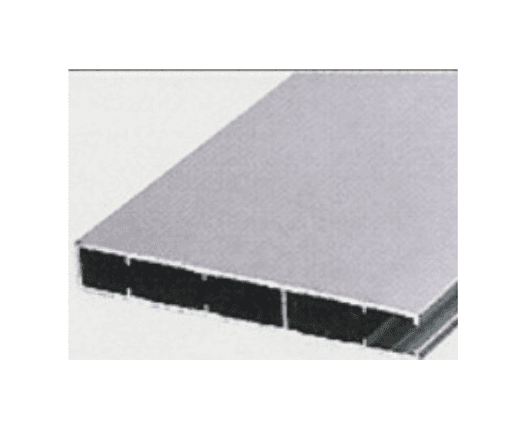 Aluminum beam 4"x10'[(L)3.05mx(H)10cmX(W)1.6cm], 2 sides ditch