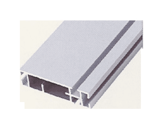 Aluminum beam 2.8"x10'[(L)3.05mX(H)7cmX(W)1.6cm], 4 sides with ditch