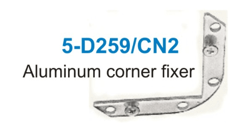 Discontinued Item- Metal corner for AL  D-XM259