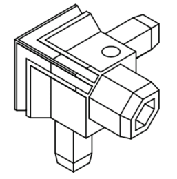 Connector corner for Fe-Cube systems