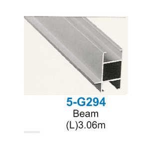 Discontinued Item- Beam frame for showroom cabinet (L)3.06m