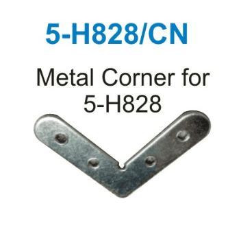Discontinued Item- D-86  Metal corner for 5-H828-2