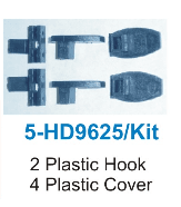 Discontinued Item- Accessory for 5-HD9625 (4 caps and 2 hooks  set)