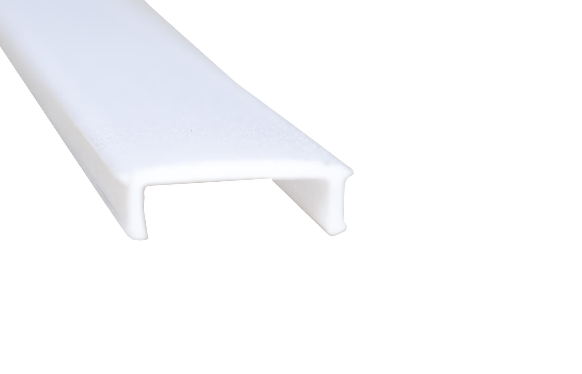 Opal Frosted Cover for LED Linear Fixtures, 50,000 h Rated, 1-Year Warranty