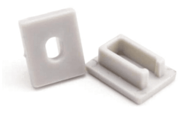 End Caps for LED Channel, 5 Pairs per Bag