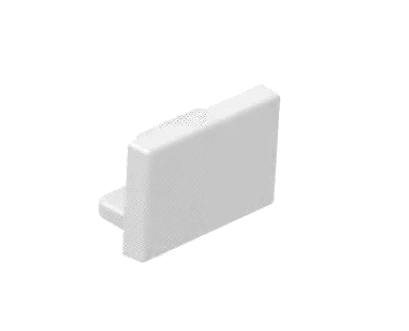 Black Plastic end caps 5 pairs/bag