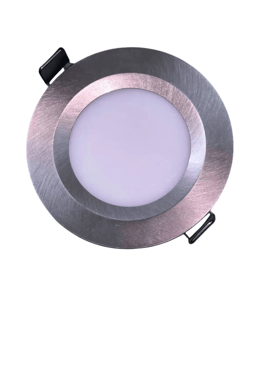 2.7" LED Cabinet Light Nickel 3W DC12V 3CCT 3K 4K 6K Beam Angle 120 IP22 CRI85 Efficiency 85 lm/w 50000 hrs Size Dia 68 mm Recess 58mm H 10 mm CE RoSH Wrrty 2 yrs