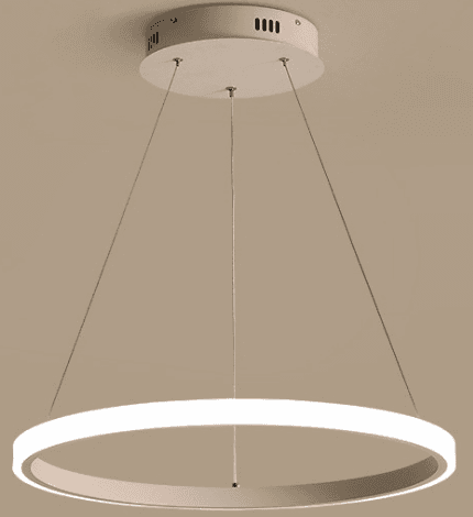 Discontinued Item- FINAL SALE - Limited 30-day Warranty- Price Drop  30%-LED chandelier ring light outer ring lighting 36watts smd2835 product diamater 570mm (22.5inches) white housing input  85-265Vac 3240lm  90lm  w color CCT adjustable by switch