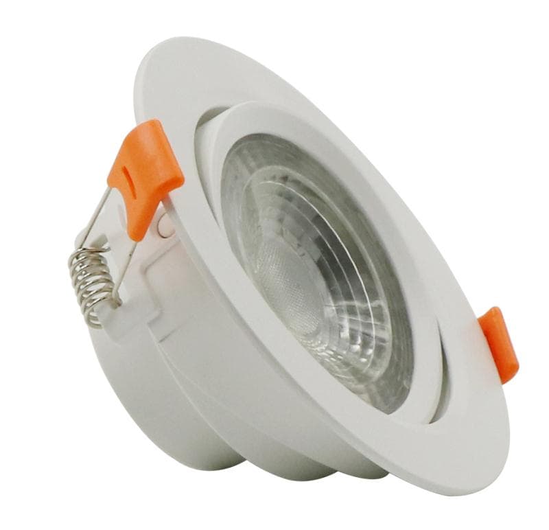 Discontinued Item- FINAL SALE - Limited 30-day Warranty- Price Drop  50%-CLP Series Dimmable LED Downlight 3W dia  3in cutout  2.36in 6000K Input AC85-265V SMD2835 85-90LM  W RA>70 PF>0.5 material  ABS