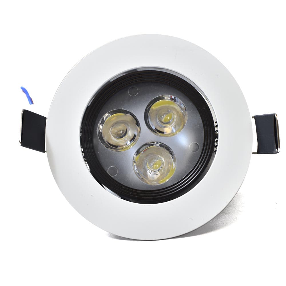 3W Adjustable LED Ceiling Spot Light, Triac Dimmable, 5000K, IP44