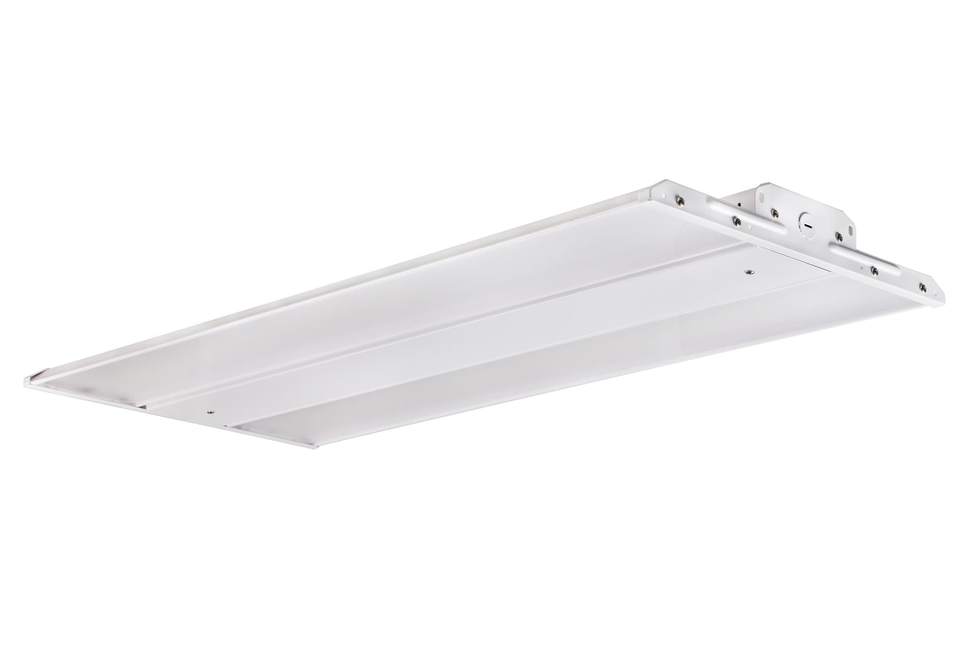 Discontinued Item- 3FT HB-L Series LED Linear Highbay 300W 140lm  w 43500lm 120-277VAC Lumileds SMD2835 100 degrees beam cULus 5 yr warranty 35.43inx15.16inx2.08in (900x385x53MM) 2 Chains Included