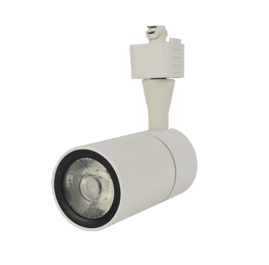 Discontinued Item- LumiPro HE Series LED Track Light  3CCT  3000K  4000K  5000K   20W 110-120VACAC 1600LM  Size  H125xDia81mm  Beam Angle  29 degrees Product color   White  ETL Listed Certified 3 YEAR WARRANTY