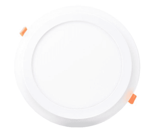 7 1/2"(190mm) Round ceiling light 12watt White + 4watt blue light border, Hole 6 1/2"(150mm),Input 85~265Vac