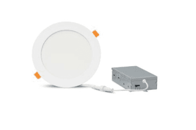 Discontinued Item- LUMIPRO 6in E Series LED Downlight 9W 3CCT(3000K  4000K  5000K) 960lm100-130VAC input 4.3incutout 4.75indiameter triac dimmable 50k hour lifetime CRI>80 PF>90 ETL Damp Location 5 yr warranty