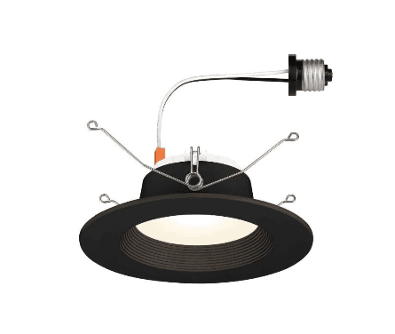 Discontinued Item- FINAL SALE - Limited 30-day Warranty- Price Drop  30%-Lumipro 4in R Series Round Retrofit LED Downlight 10W 5CCT SELECTABLE 2700K   3000K   3500K   4000K   5000K  120VAC Dimmable 650lms CRI>90 with E27 socket UL Listed Energy Star