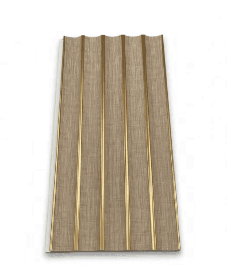 Decorative Polystyrene Wall Panel in Sand, 5.91 in W x 9.51 ft L, 12 mm Thick