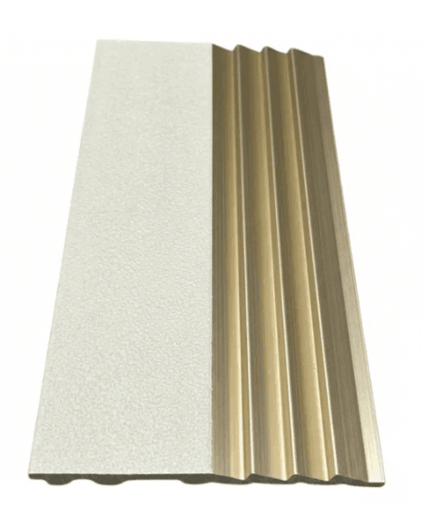 Decorative Polystyrene Wall Panel in Cream, 6.69 in W x 9.51 ft L, IP20