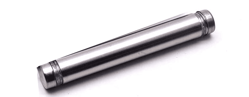 Stainless Steel Hollow Standoff, Matt, Double-Sided, 19x125mm, 3-Pack