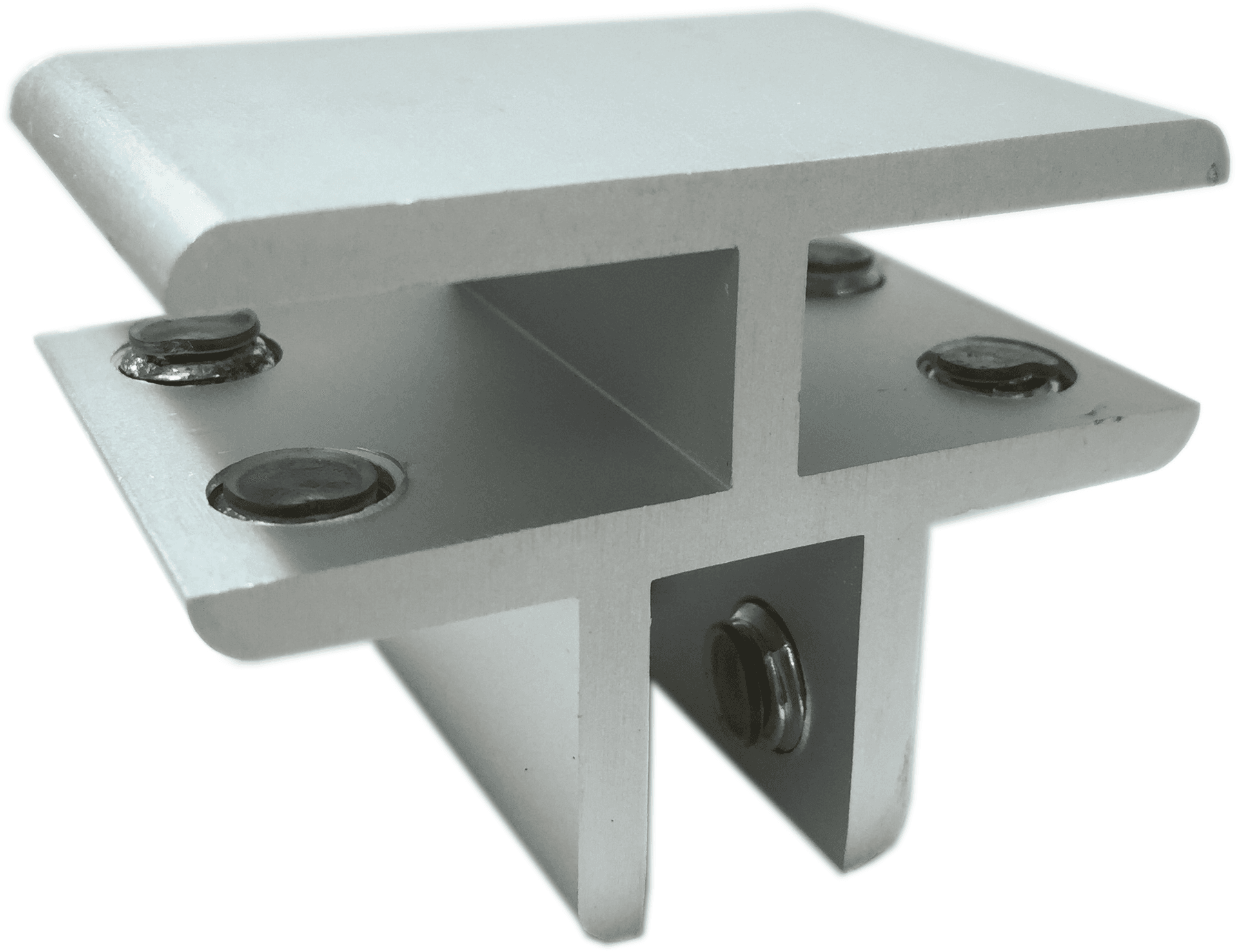 Aluminum frame holder for thickness 12mm T shape 2 pcs/bag
