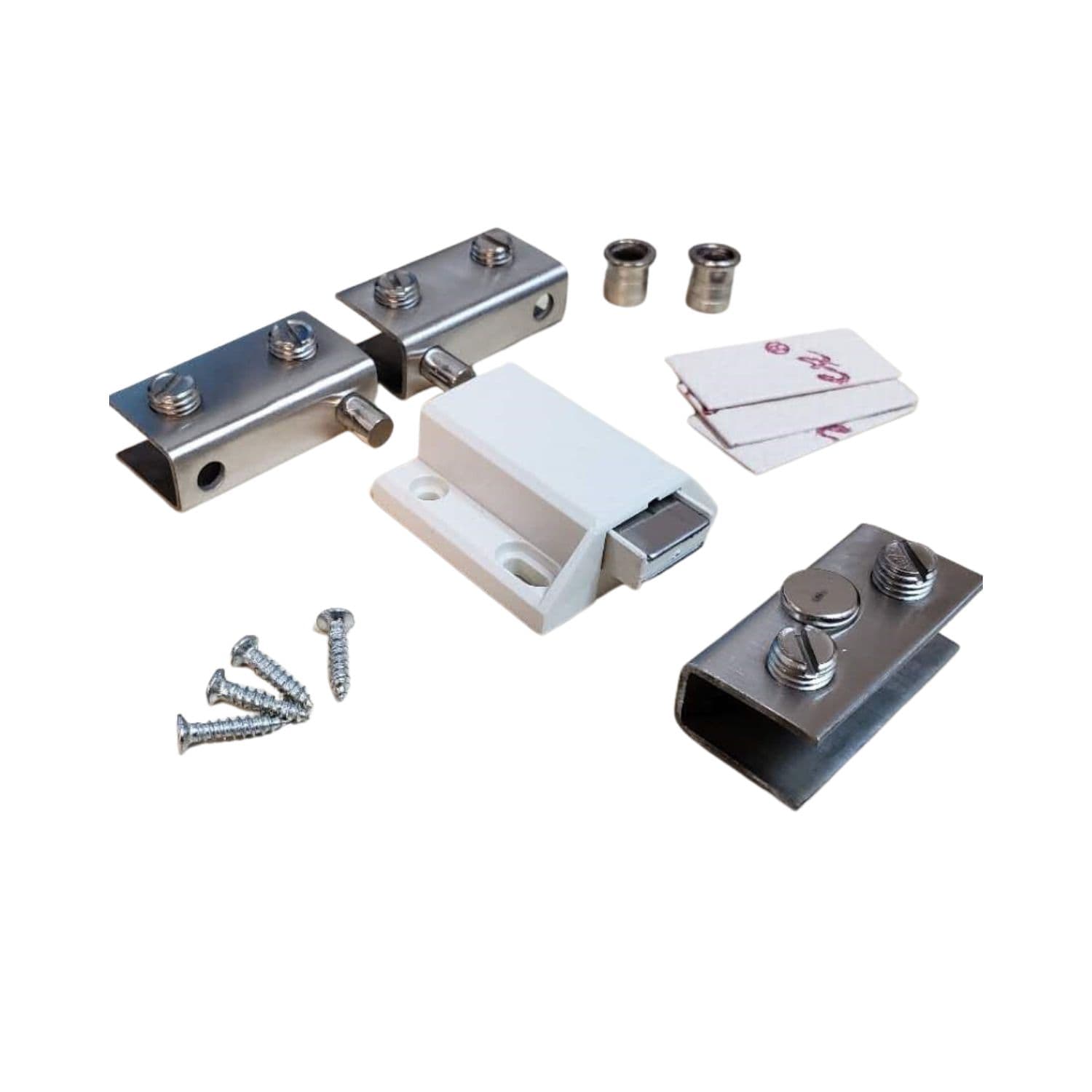 Stainless Steel hinge for glass thickness 9mm adjustable 1 Set