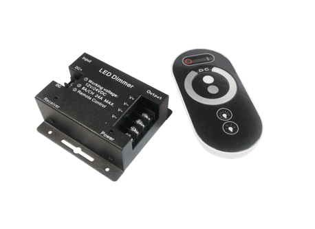 Single-Channel Capacitive Touch Dimming Controller, DC 12-24V, 8A, Up to 576W Output