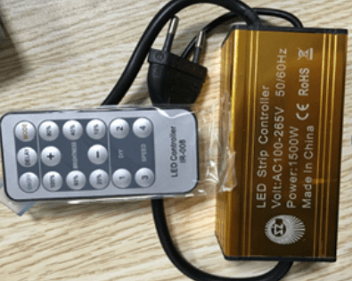 10mm, controller for M-HL-50-60 series, 120VAC, 1500W, 50 meters