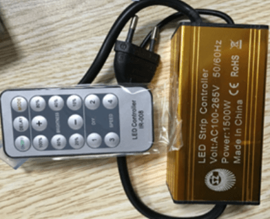 8mm, controller for 8mm rope light, 120VAC, 1500W, 50 meter