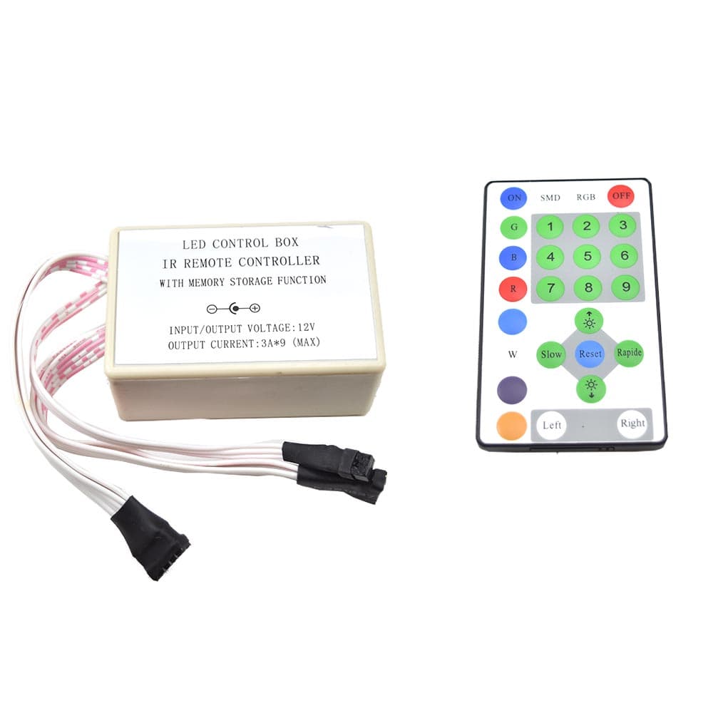 3-Channel Chase Light Controller, 12V DC, 324W, Indoor Use