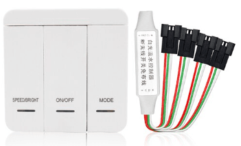 1 Channel SPI Controller for running water effect, 2048 pixels max, 4 output