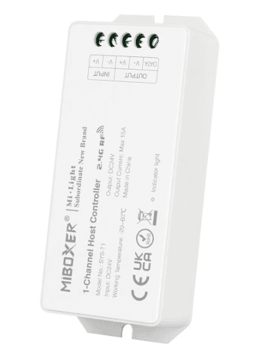 1-Channel 2.4GHz Wireless LED Controller, DC24V, 15A, 360W Max Output