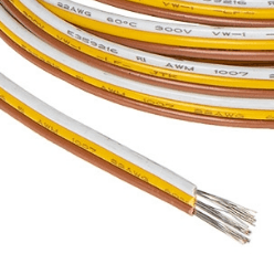 Discontinued Item- 20 AWG 3 conducts(WRY) flat cable 1935 feet(590m)  roll price  feet
