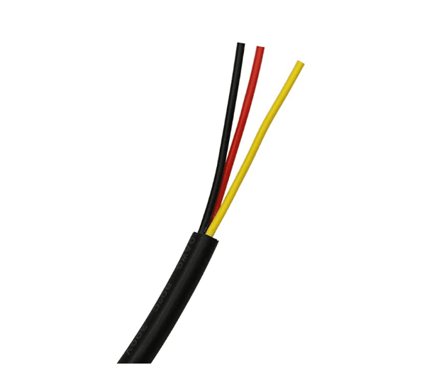 18 AWG 3 wire cable with PVC jacket 100ft(30.5m)/roll