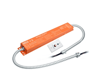 20W Emergency Battery Driver, >90min runtime, 18-54V Output, 100~277VAC Input, 0?~50? temp operation, UL and LELV protection, Lithium-Ion Battery, 36 hour recharge time, L17.14" xW2.13"xH1.57"