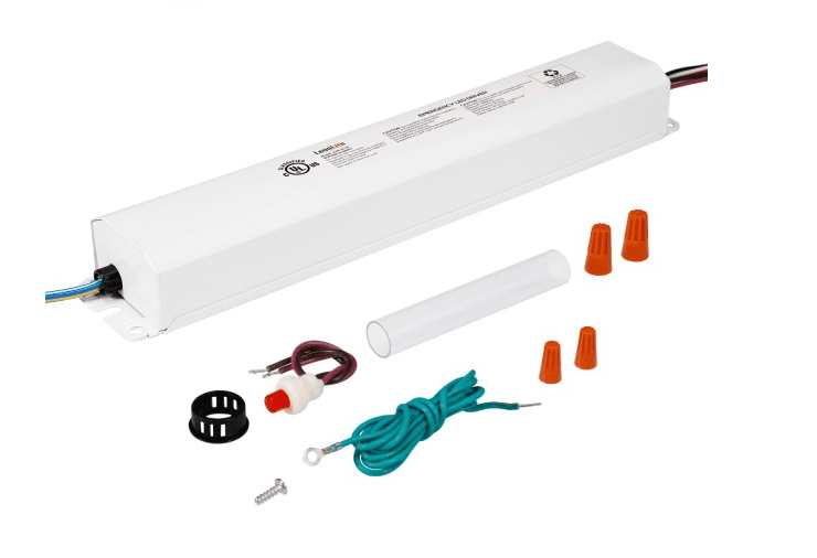 Discontinued Item- Emergency LED Battery Backup Driver 8.5W 3-60V Output 120-277V Input 4000mAh >90min discharge Ni-Cd battery