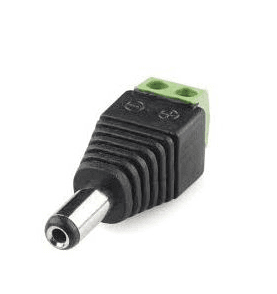 Male 5.5 12V DC Power Plug Adapter Connector 5pcs/bag