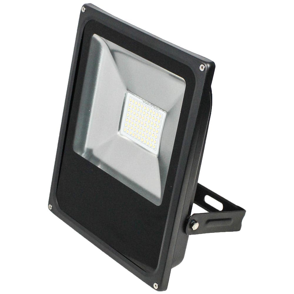 100W LED Flood Light, 10,000lm, 3000K, 120° Beam, IP65 Rated