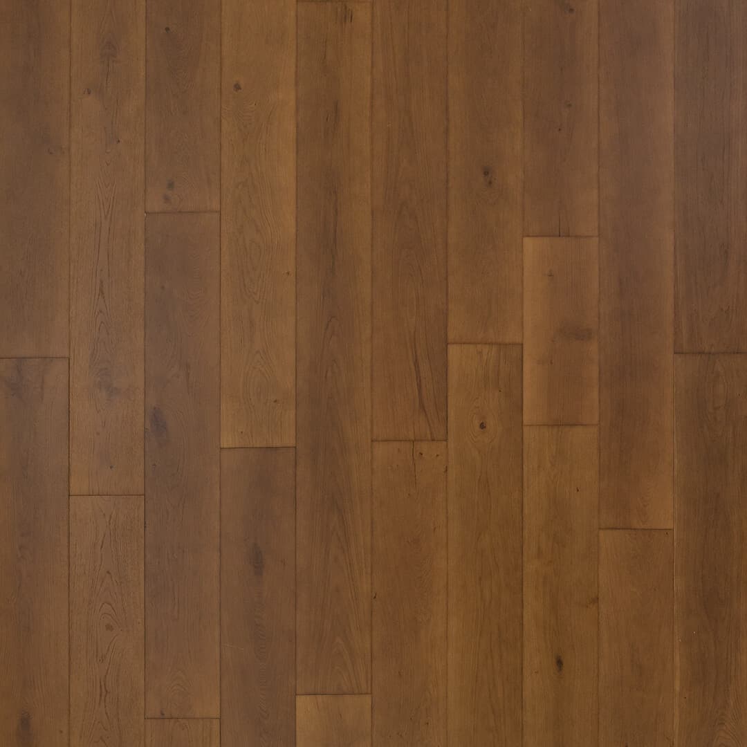 European Oak Light Rustic WPC Flooring, 4mm Thickness, 0.792 x 7.33 ft Planks