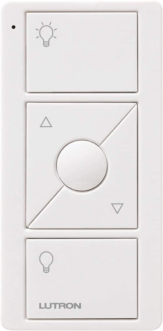 Discontinued Item- Lutron Pico Smart Remote Control for Cas degreesta Smart Dimmer Switch   PJ2-3BRL-WH-L01R   White