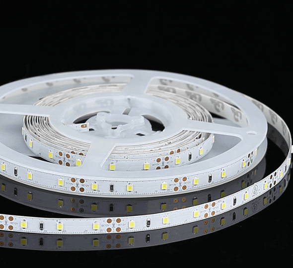 Discontinued Item- CRI 97 Series LED Strip Light 360lm  m 5000K 12VDC 60 chips  m 4.8w  m IP20 SMD2835 2OZ FPC-8mm PCB 3M Adhesive Backing 5m  roll CE RoHS UL Listed 3 yr warranty
