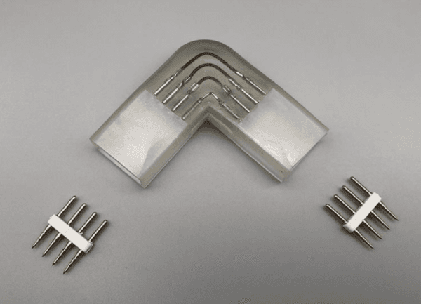 90 degree 4PIN L corner for RGB AC120V strip