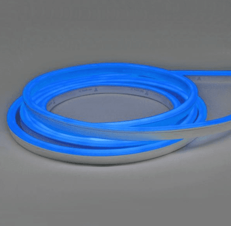 6mm LED Neon Rope Light, Blue, 12VDC, 8W/m, IP67, 5m Roll