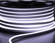 6mm LED Neon Rope Light, 6000K, 12VDC, 8W/m, IP67, 50m Roll