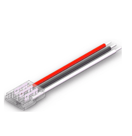 CCT Tunable 3-Pin SMD LED Connector, Strip-to-Wire, 15 cm Leads, 10 mm PCB